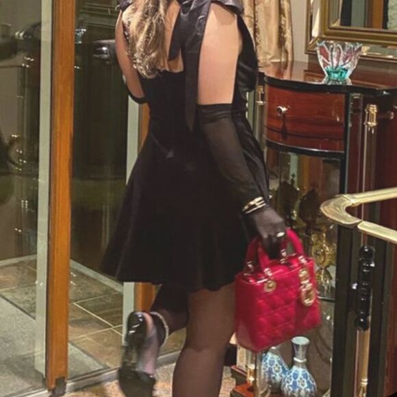 Dior Handbags - Red lady DIOR bag